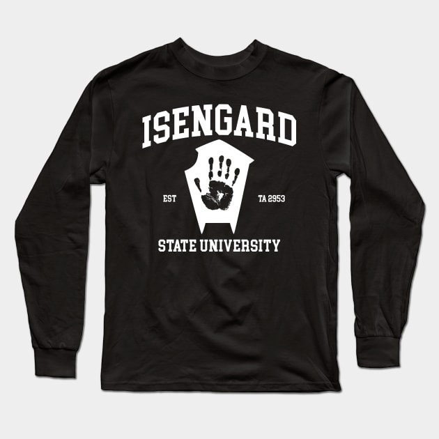 Isengard State University Long Sleeve T-Shirt by Def_K